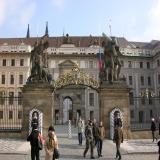 Un ingresso al Castello di Praga.