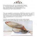 1.Descrizione taglio e conservavione Mandolino