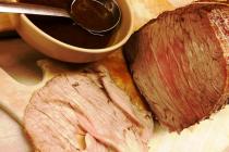 Roast-Beef all'inglese (da bovini con Razza Marchigiana - Certificata IGP).